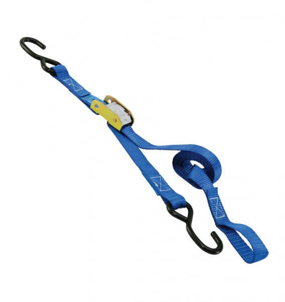 Zurrgurt mit Haken zweiteilig, 2 m, 250 daN, SD205