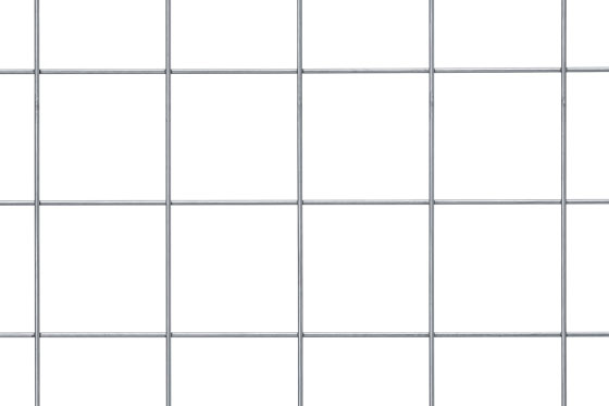 geschweißte Gitter Stahl send. verzinkt MW 100x100x4 mm in Matten 1250 x 2500 mm