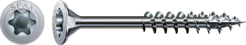 Original SPAX® Universalschraube Ø3,5 mm WIROX Senkkopf T-STAR plus 4CUT Vollgewinde & Teilgewinde
