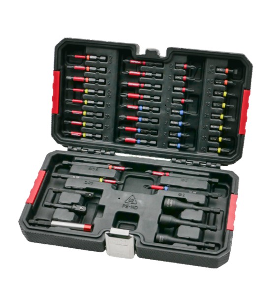 Kraft-Bitsatz 42-tlg. "IMPACT" Nr.7043 - für Anwendung mit Schlagschrauber