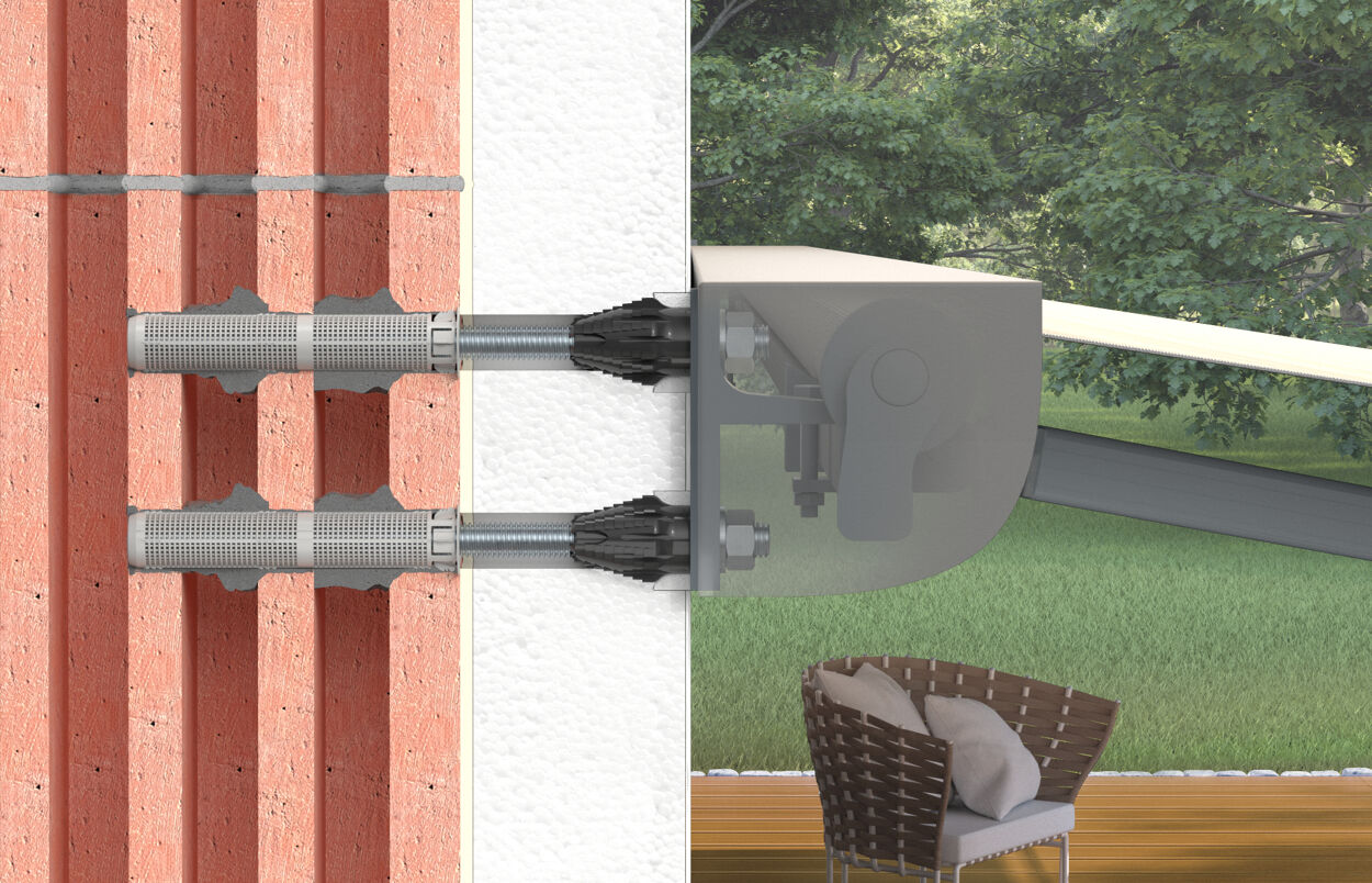 fischer Abstandsmontagesystem TherMax 12 und 16