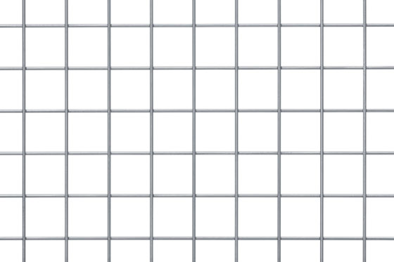 geschweißte Gitter Stahl S 235 JRG MW 50 x 50 x 3 mm in Matten 1000 x 2000 mm