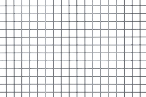 geschweißte Gitter Stahl S 235 JRG MW 25 x 25 x 3 mm in Matten