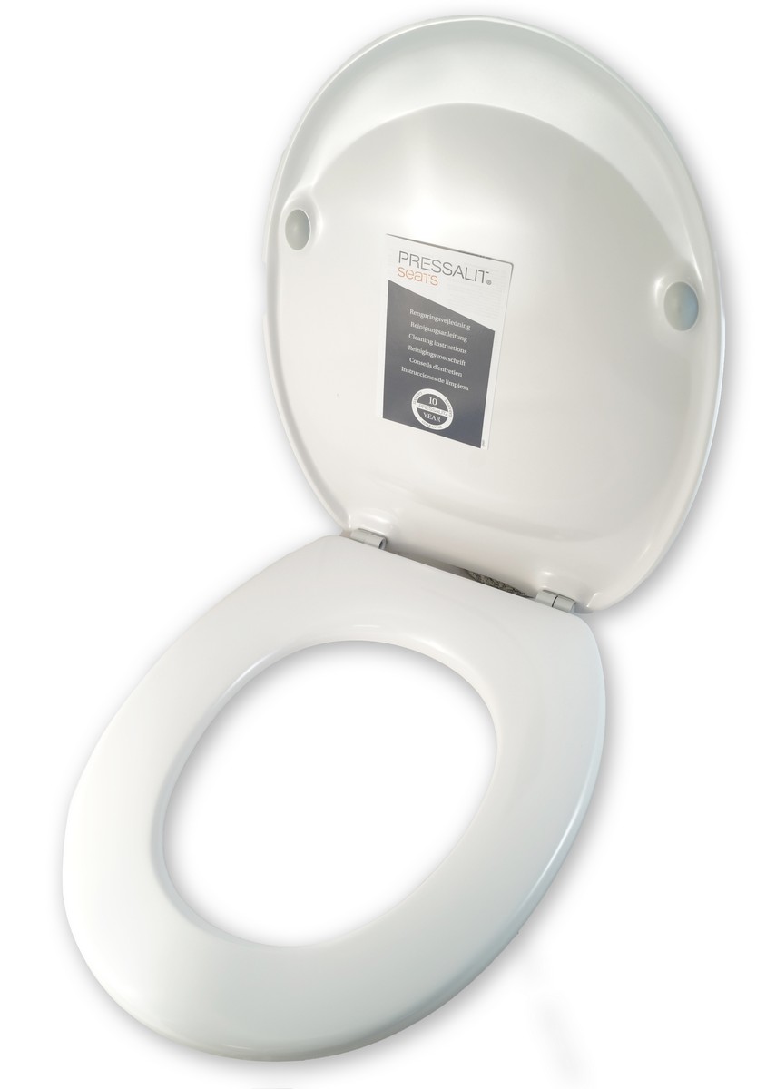 Standard WC Sitz DANIA mit Universalscharnieren aus Edelstahl