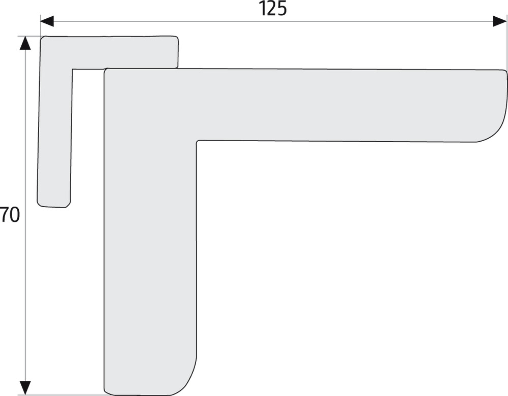 Mini-Türschließer für Innentüren