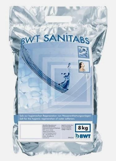 BWT Sanitabs Hygienesalz / Regeneriersalz,  8 kg Sack