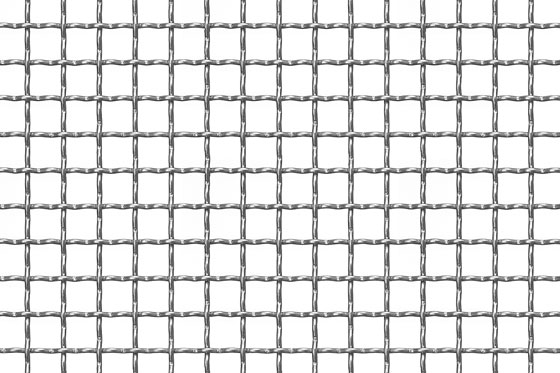 Wellengitter aus Edelstahl - 1.4301 MW 11 x 11 x 2 mm 1000 x 2000 mm